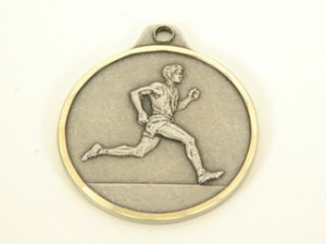 male runner medal_Main Product Image