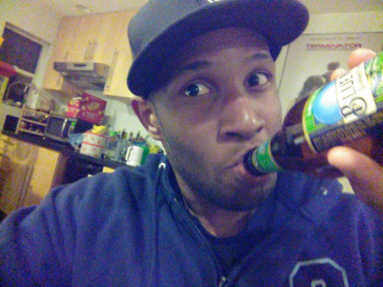 Victory! The first time "winning" an episode of "Entertainment Distilled." FYI, I'm over 21 and it's a Blue Moon: Spring Blonde Wheat Ale"