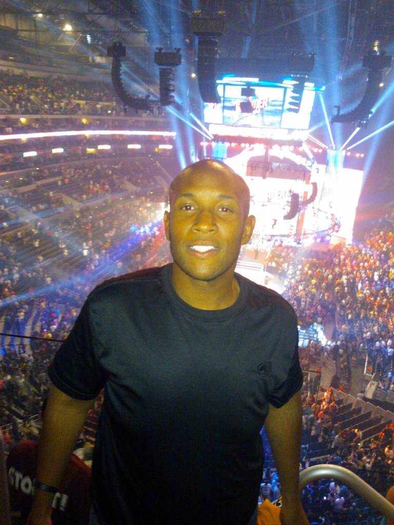 Me at Summerslam 2013 (my second!)