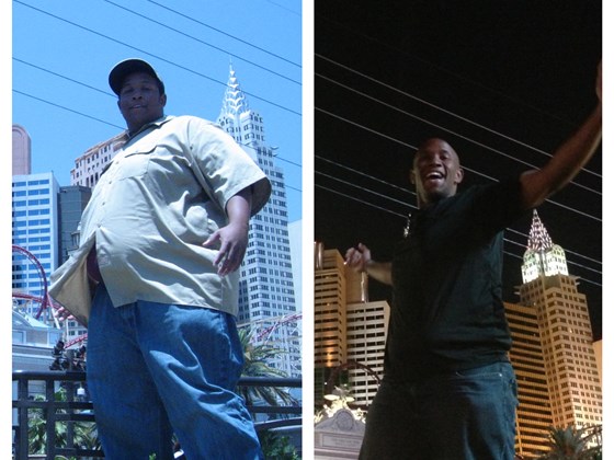 At New York, New York casino in Las Vegas