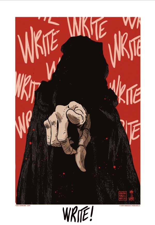 Art by Francesco Francavilla. Click to buy the print.